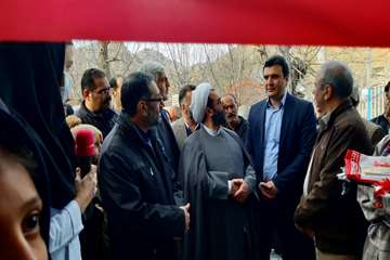 افتتاح خانه بهداشت روستای اسحاق آباد در نهمین روز دهه مبارک فجر